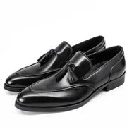 Business Casual Tassel Leather Shoes Men