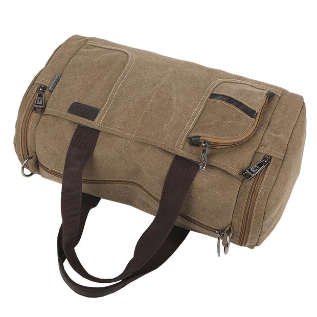 Fashion canvas men shoulder bag