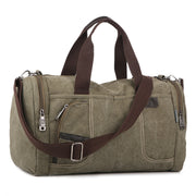 Fashion canvas men shoulder bag