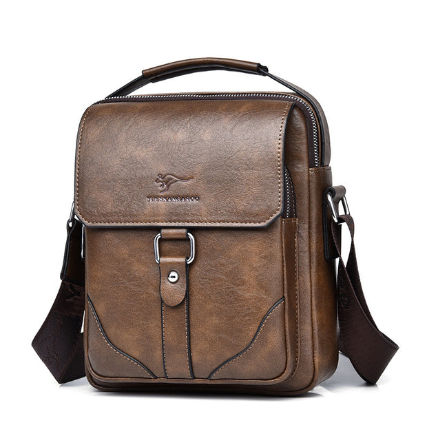 Crossbody Bag Fashion Color Contrast Casual Men